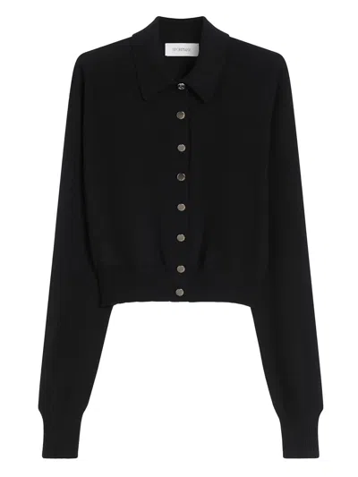 Sportmax Soft Fit Wool Cropped Cardigan Clothing