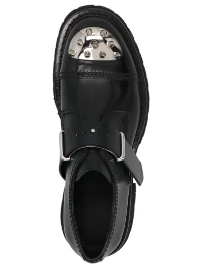 Alexander Mcqueen Studded Strap Derby Loafers