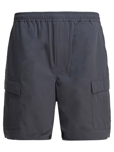 Daiwa Pier39 Elasticated-waist Cargo Shorts In Gray
