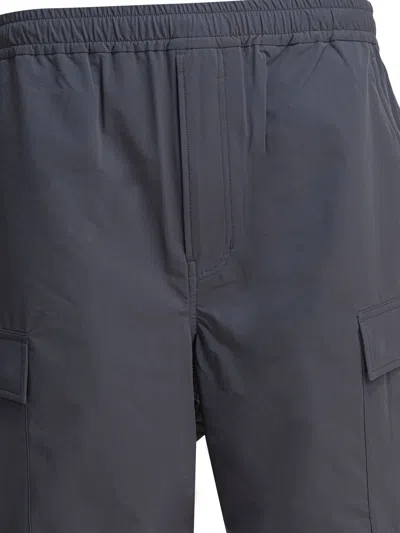 Daiwa Pier39 Elasticated-waist Cargo Shorts In Gray
