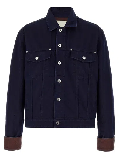 Jw Anderson J. W. Anderson 'turn Up Cuff' Jacket In Blue