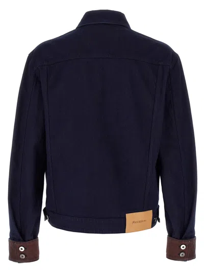 Jw Anderson J. W. Anderson 'turn Up Cuff' Jacket In Blue