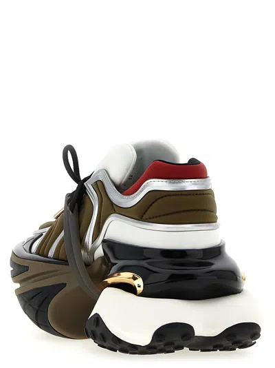 Balmain Unicorn Wave Sneakers Multicolor In Multi