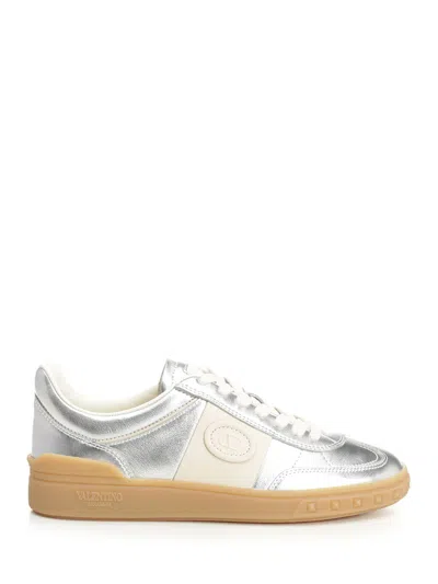 Valentino Laminated Leather Upvillage Sneakers