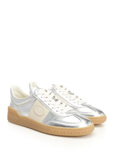 Valentino Laminated Leather Upvillage Sneakers