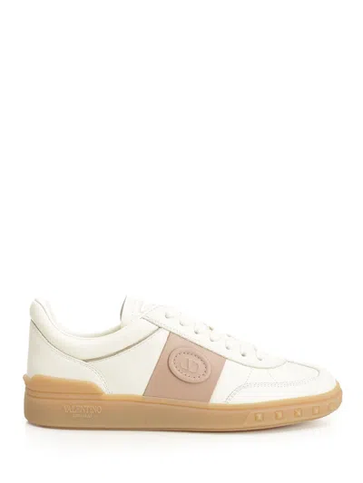 Valentino Upvillage Bicolor Stripe Low-top Sneakers