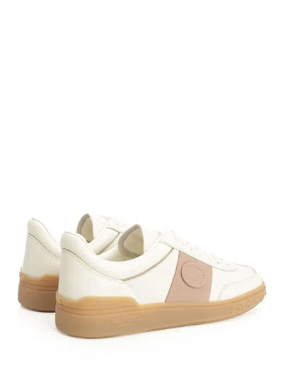 Valentino Upvillage Bicolor Stripe Low-top Sneakers