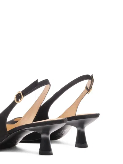 Stuart Weitzman 50mm Stuart Sculpt Pointed-toe Pumps In Black