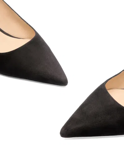 Stuart Weitzman 50mm Stuart Sculpt Pointed-toe Pumps In Black
