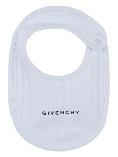 Givenchy Ribbed-knit Babygrow Set In Blue
