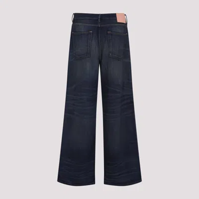 Acne Studios Yoyogi Washed-out Jeans In Blue