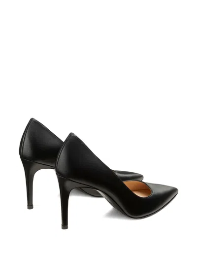 Stuart Weitzman 75mm Stuart Power Pointed-toe Stiletto Pumps In Black