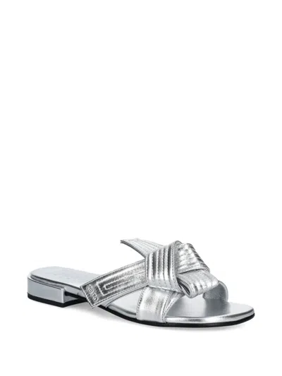Kenzo Oki Sandals In Silver