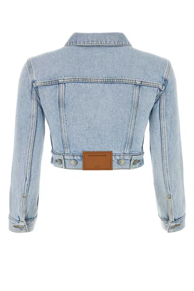 Alexander Wang Women Denim Jacket In Blue
