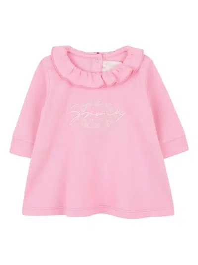 Givenchy Ruffled Printed Tracksuit In Pink