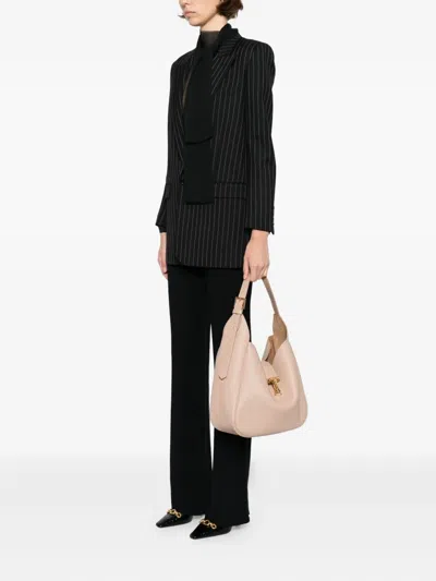 Tom Ford Monarch Shoulder Bag In Neutral