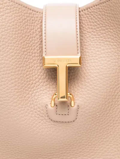 Tom Ford Monarch Shoulder Bag In Neutral