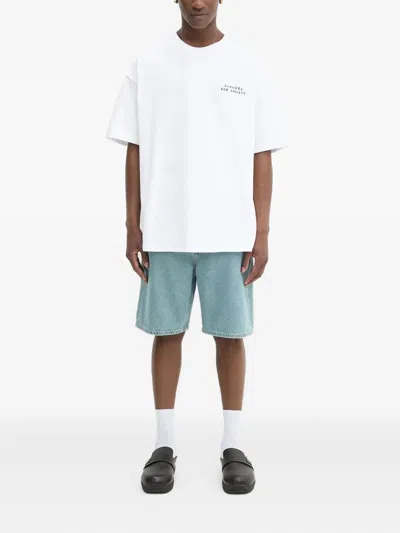 Samsoe & Samsoe Denim Bermuda Shorts In Blue