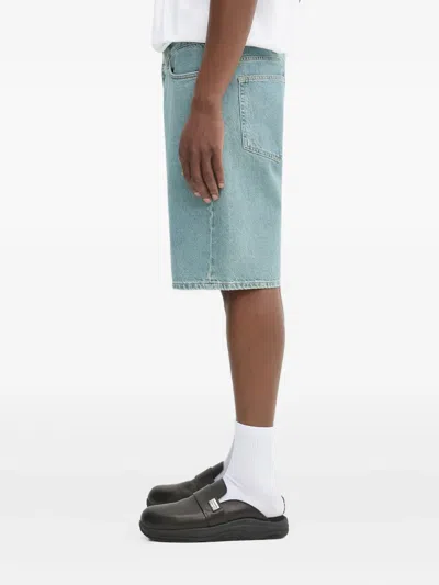Samsoe & Samsoe Denim Bermuda Shorts In Blue