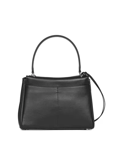 Balenciaga Women Black Leather Small Rodeo Handbag