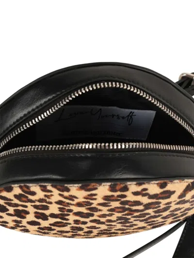 Zadig & Voltaire Leopard-print Circular Shoulder Bag In Animal Print