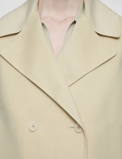 Joseph Rollet Light Double Face Wool Jacket In Sand
