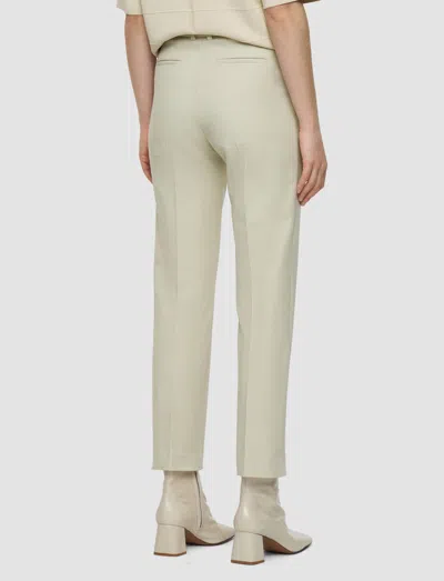 Joseph Coleman Bi-stretch Toile Trousers In Neutral