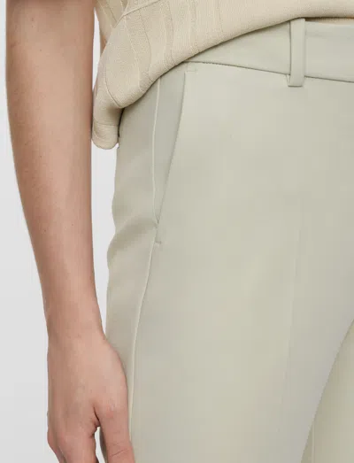 Joseph Coleman Bi-stretch Toile Trousers In Neutral