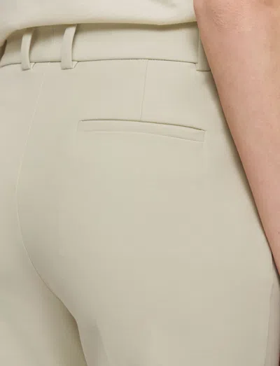 Joseph Womens Affogato Tafira Flared-leg Mid-rise Stretch-cotton Trousers In Neutral