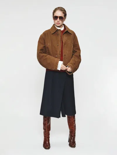 6397 Flight Jacket Tobacco In Brown