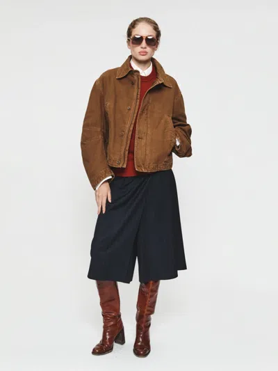6397 Flight Jacket Tobacco In Brown