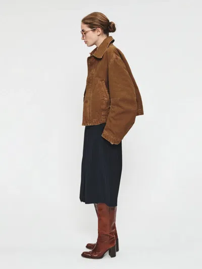 6397 Flight Jacket Tobacco In Brown