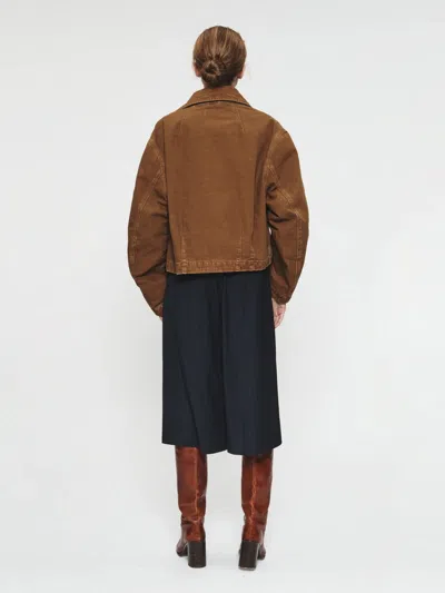 6397 Flight Jacket Tobacco In Brown