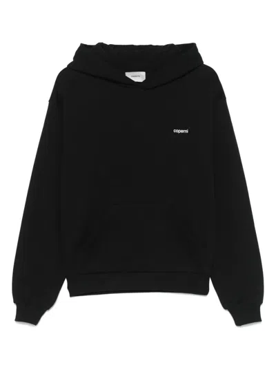 Coperni Horn Hoodie In Black