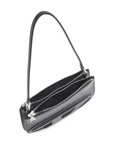 Diesel 1dr Twin Black Shoulder Bag In Black
