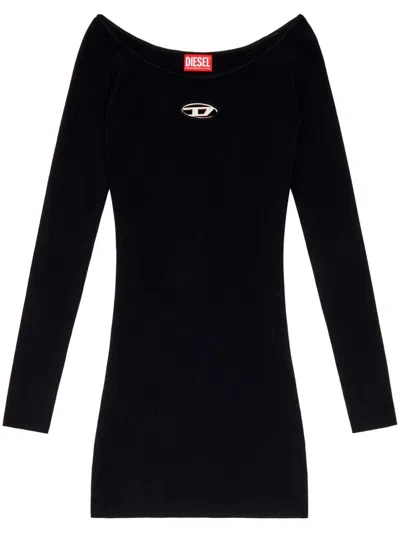 Diesel "m-vera" Dress In Black