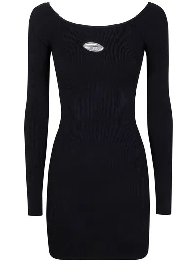 Diesel "m-vera" Dress In Black