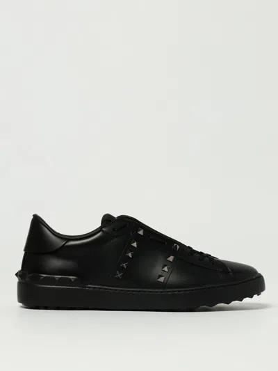 Valentino Garavani Rockstud Sneakers In Black