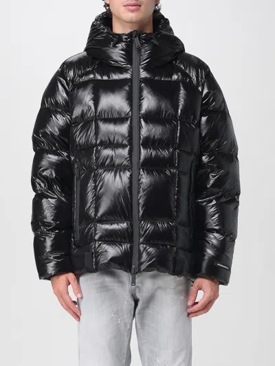 Dsquared2 3d Down Jacket In Black