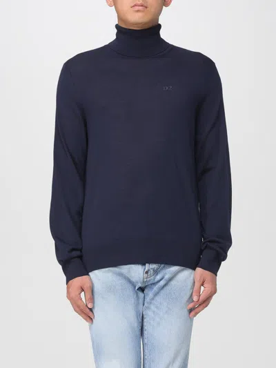 Dsquared2 Sweater  Men Color Navy In Blue