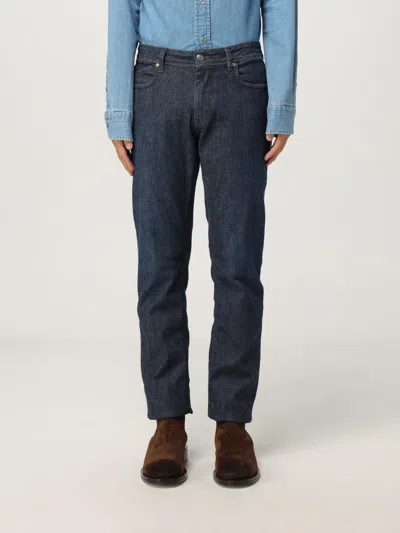 Re-hash Jeans  Men Color Stone Washed In Blue