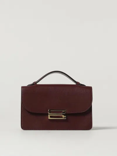 Victoria Beckham Small Bag With Adjustable Strap And Top Handle In Brown