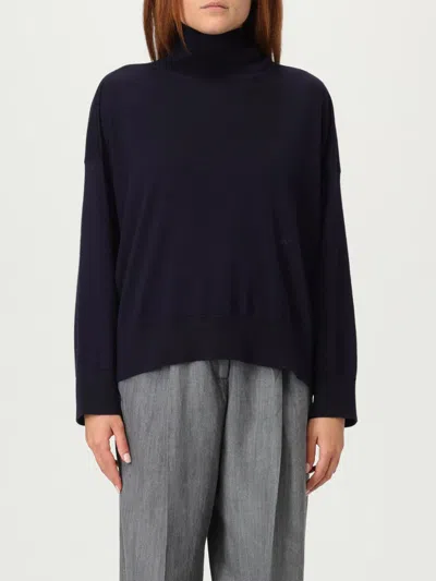 Bottega Veneta Navy Classic Wool Turtleneck In Blue