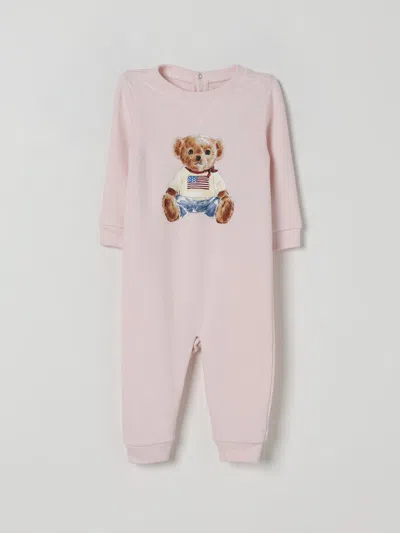 Polo Ralph Lauren Tracksuit  Kids Color Pink In Pink