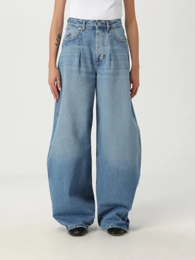 Jacquemus Jeans  Woman Color Blue In Multi