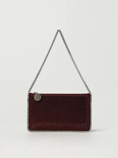 Stella Mccartney Women's Falabella Pochette Shoulder Bag In Burgundy