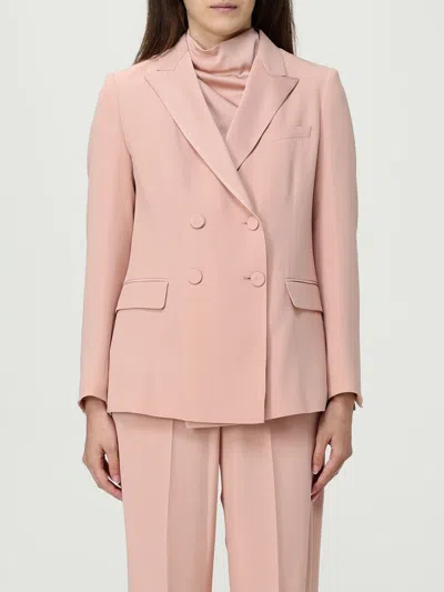 Fabiana Filippi Wool And Silk Blazer In Pink