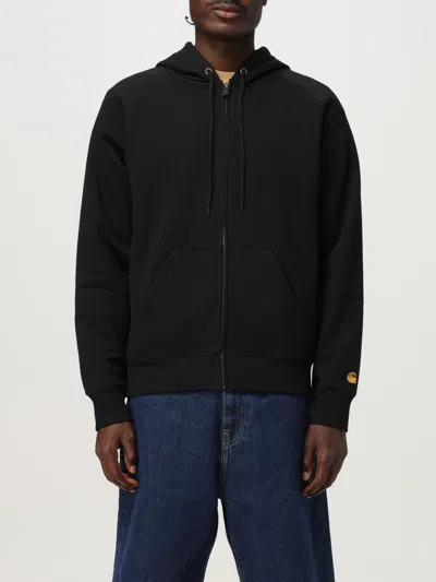 Carhartt 'chase' Hoodie Featuring Front Pockets In Black
