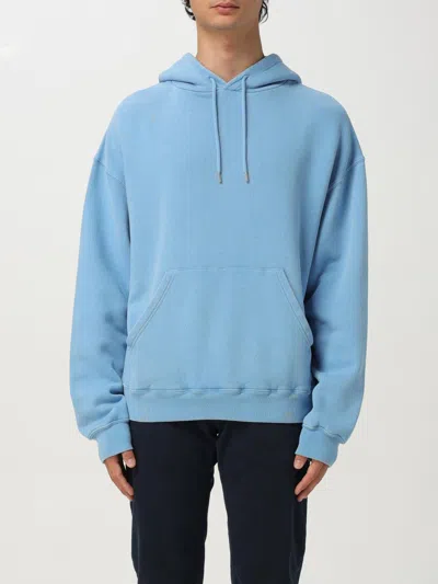 Axel Arigato Hoodie Cotton Printed Back In Blue
