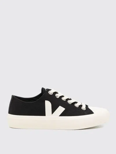 Veja Canvas Low-top Sneakers Ii In Black